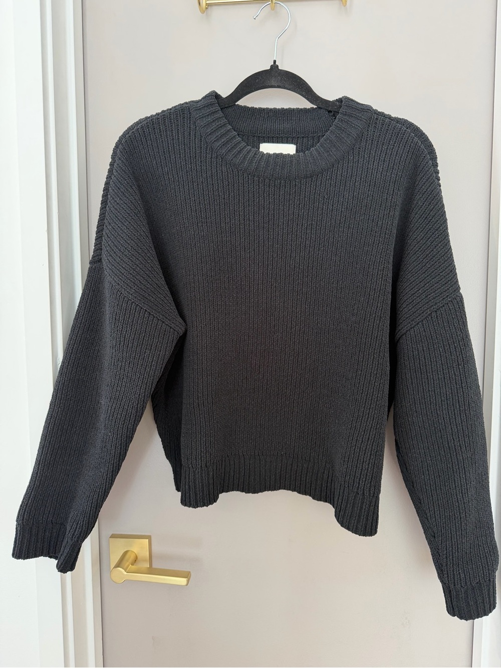 Abercrombie & Fitch Chenille Crewneck Sweater